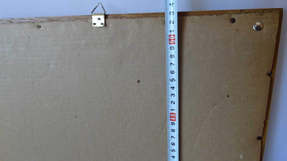 Гоблен  „Богородица “, ръчно изработен, едър бод, дебел вълнен конец.