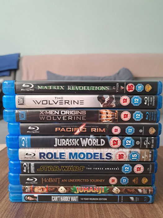 Комплект 10 BluRay филма - Без БГ субтитри
