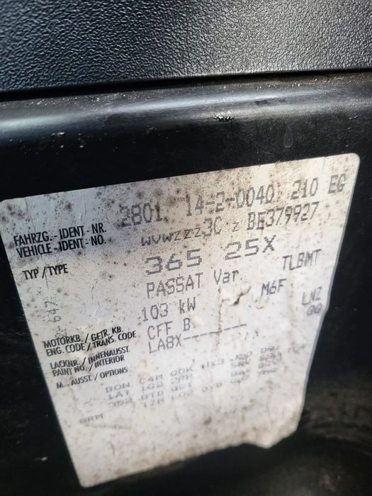Motor / cutie de viteze Volkswagen Passat B7 2.0 cffb
