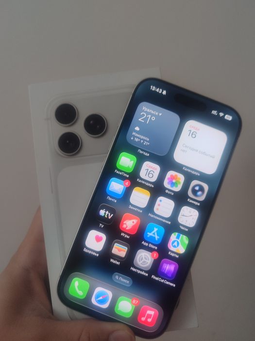 Iphone 17 pro 256гб