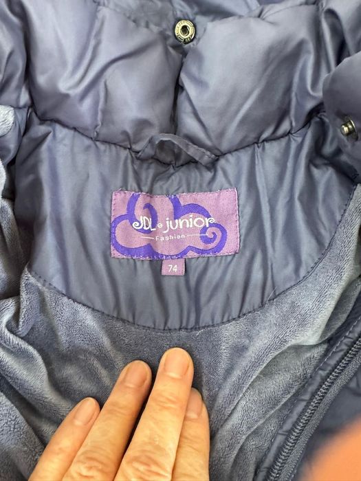 Детские комбинезон и пальто