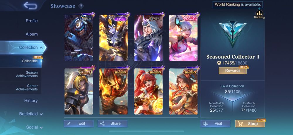 Mobile Legends аккаунт | С отличной статистикой