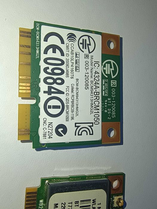 wifi карти half size mini-pci 2.4 и 5 Ghz