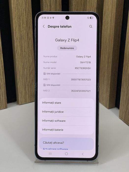 Samsung Z Flip 4 128Gb 8Gb ram Garantie / Factura #59100