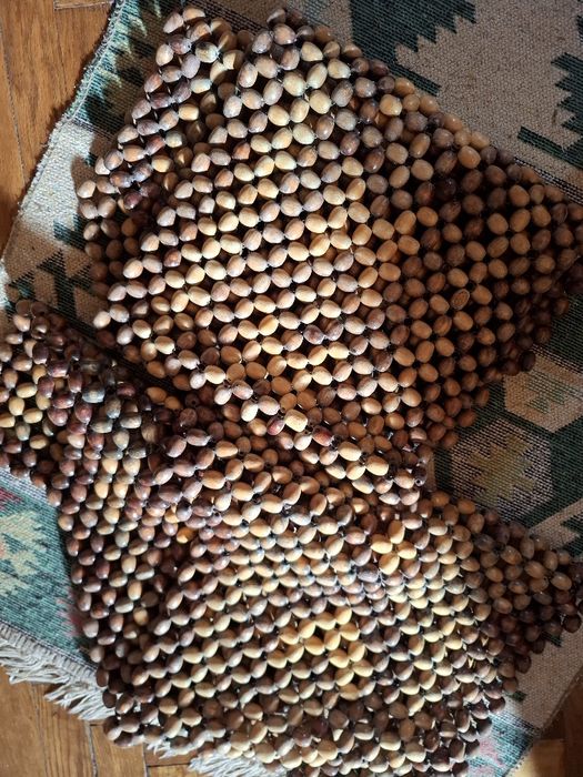 Huse scaune auto din bile de lemn