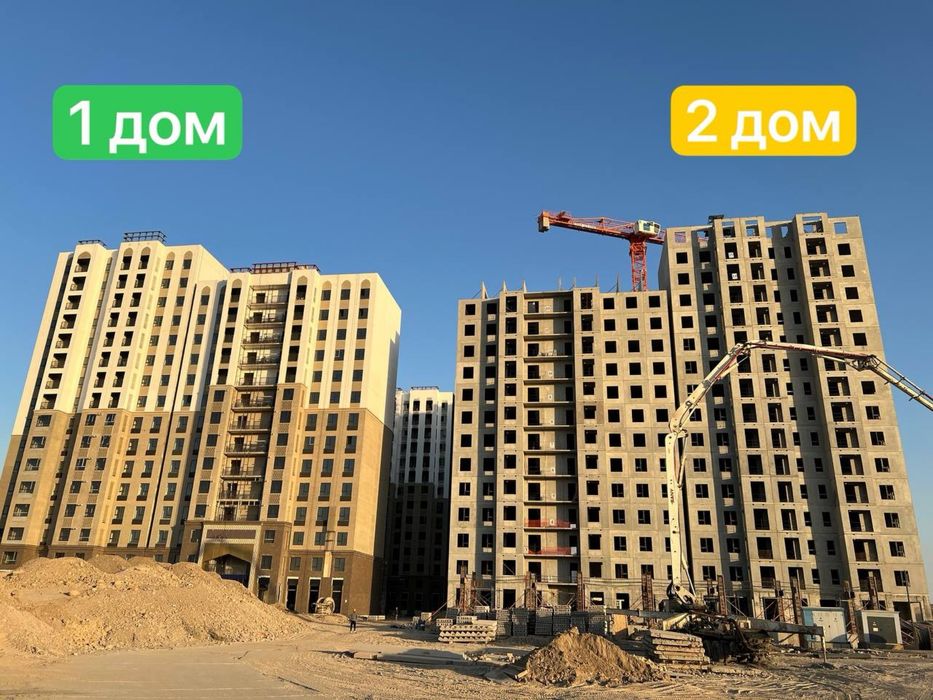 Продаю 2/2/16 58m2  в ЖК O'z Makon на  ул. Фаргона Йули,