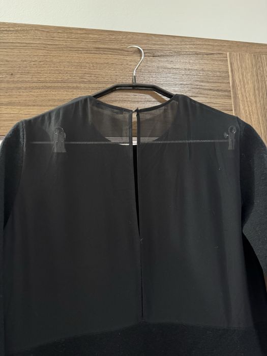 Rochie COS din lana cu spatele gol 36