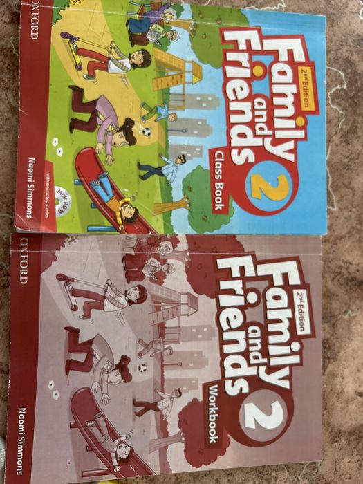 2 книги 2 класса Class Book и Workbook