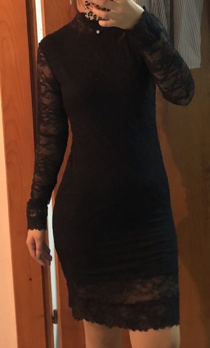 Rochie neagra mulata