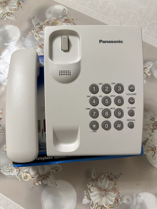 Стационарный проводной телефон Panasonic | Damashni telefon KX-TS2350