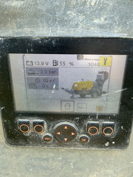Машина за замазка Putzmeister M740 DHBS 2024 модел