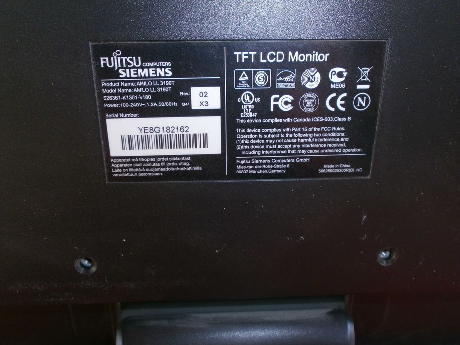 monitor fujitsu siemens si alte piese