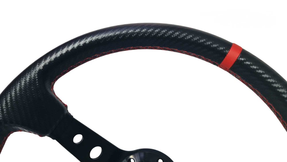 Спортен волан ЧЕРЕН Carbon с Червено