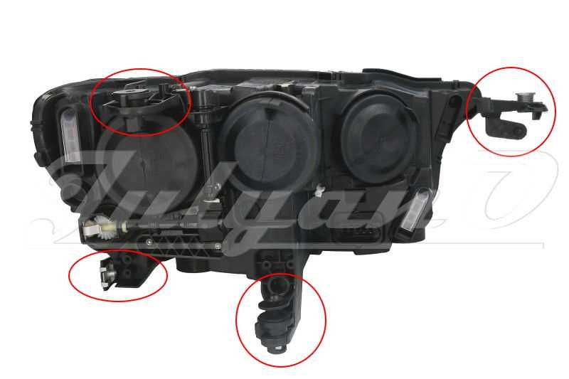 Щипки (водачи, крепежи) за закрепване на фар за VOLKSWAGEN T-ROC