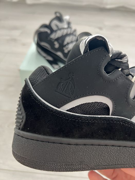 Lanvin Curb Reflective Black 43