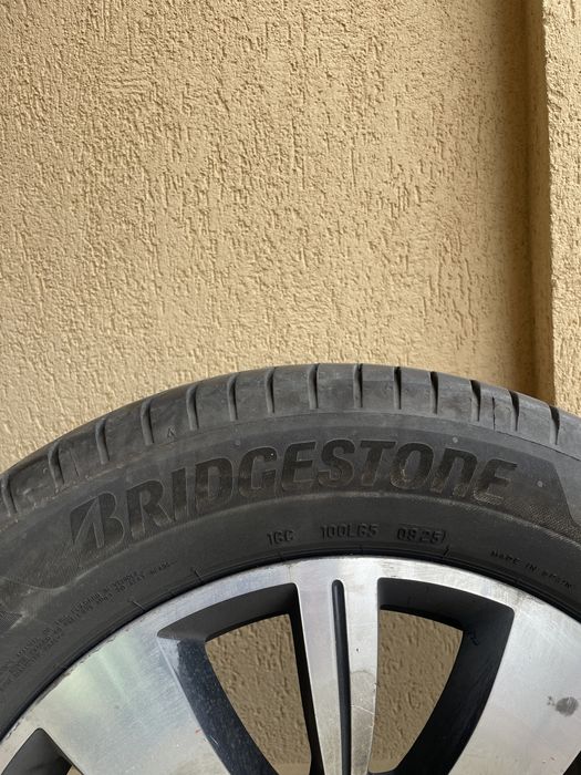 Vand jante aliaj Renault Captur  și anvelope BRIDGESTONE pentru vară