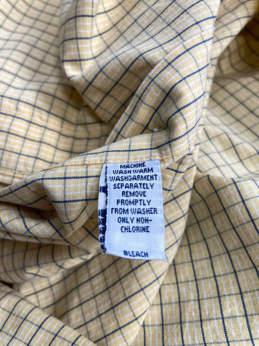 Мъжка риза POLO Ralph Lauren размер L жълто каре