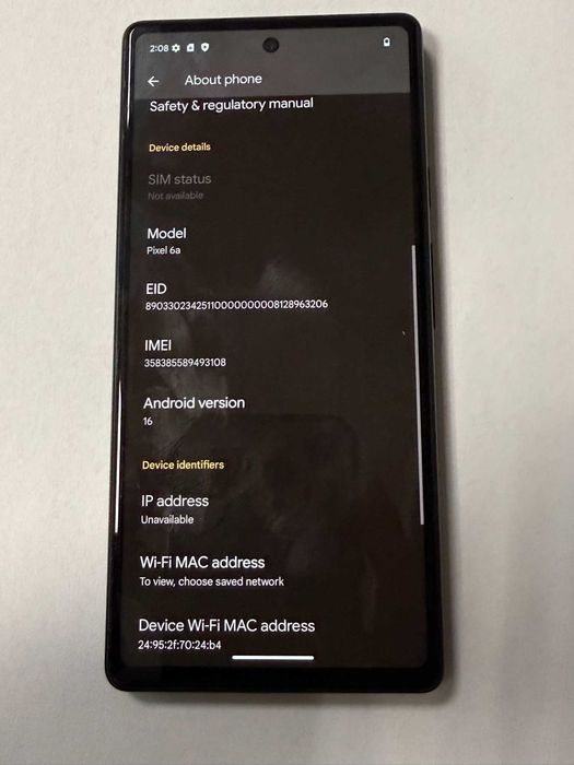 ***ТОП ЦЕНА*** Google Pixel 6a