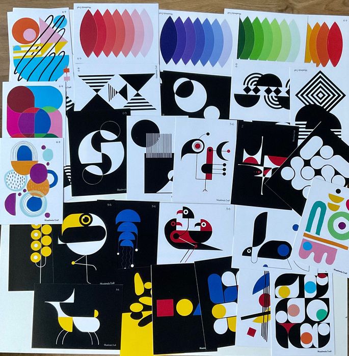 Карти за бебе за визуална стимулация-Монтесори-подарък-бебе/новородено