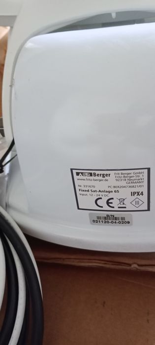 Antenă automată Berger Fixed 65(produsul este nou)