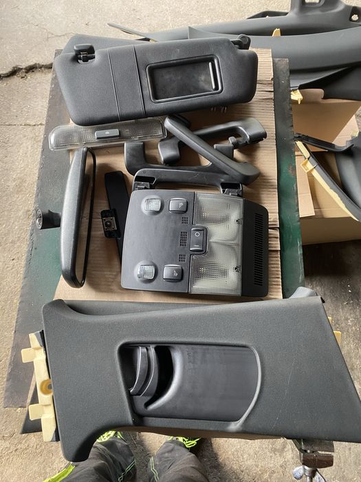 Ornamente accesorii tavan negru sline Audi A4 B6 B7 sedan