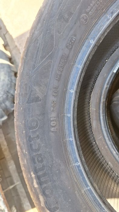 Set 4 anvelope Continental si Hankook 215 65 R17 vara dot 2024 si 2021