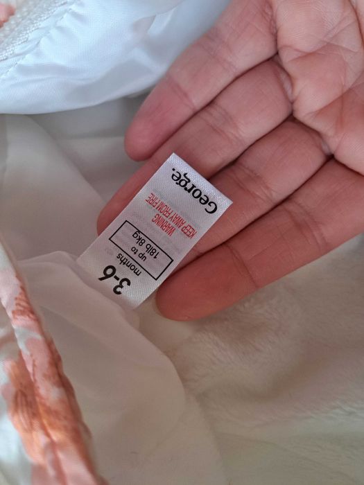 Бебешки космонавт George за момиче 3-6 месеца