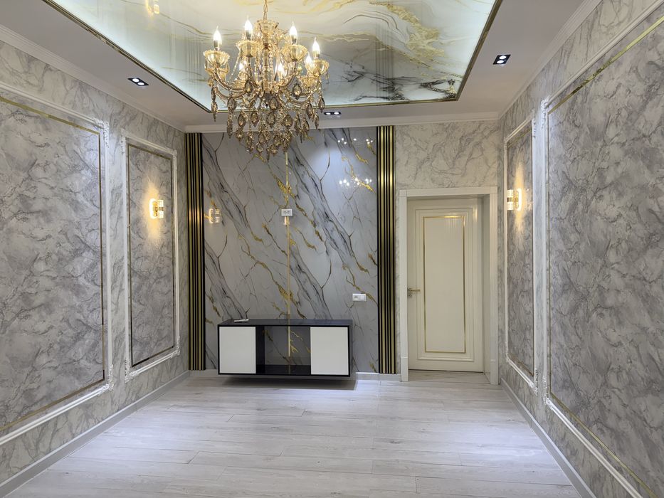 Бухоро шахар марказида 3 хонали люкс таъмирланган квартира сотилади