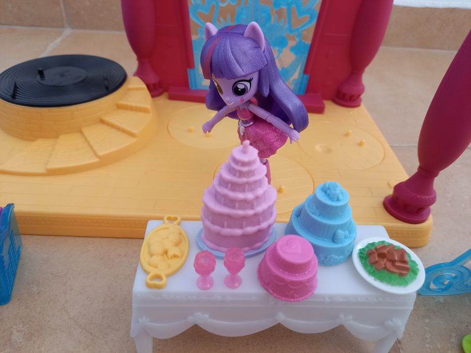 Scena Liceului Canterlot Equestria Girls Mini My Little Pony ponei