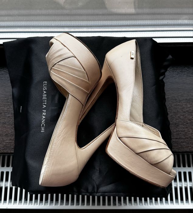 Pantofi Elisabetta Franchi 40 nude