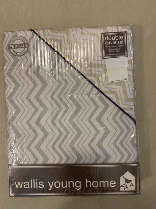 Vand lenjerie pat pilota 200x240cm si 2 perne,  bumbac 100%