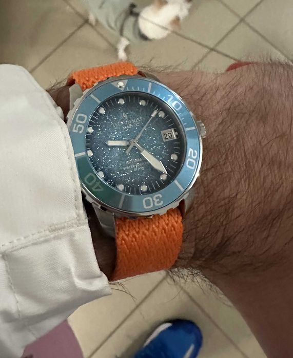 Автоматичен часовник - Tecnotempo - “SANDY” – Sky Blue - 300 метра