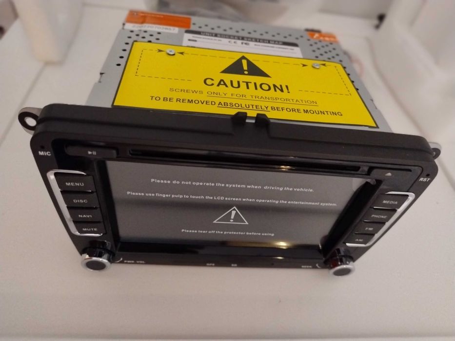 Навигация 7" VW Seat Skoda 2Din Bluetooth GPS DVD,карти за навигацията