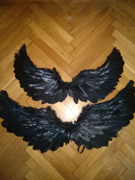 Ангелски крила, бели  ,размер 60/30см