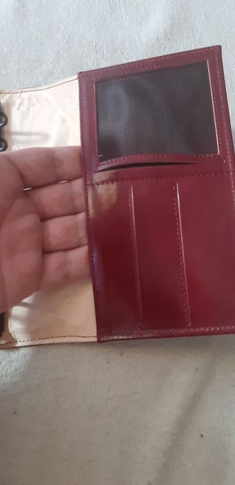Husa Organizator coperta agenda din piele nat. portcard legitimatii