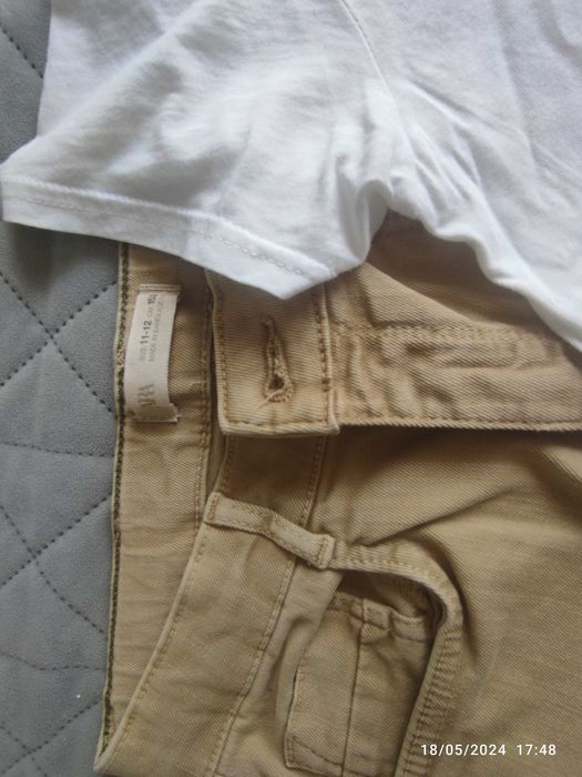 Zara Дънки слим и тениска