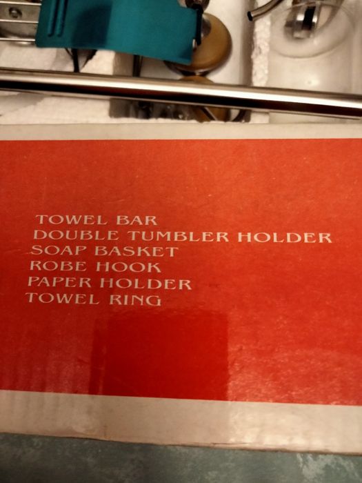 Ванный набор новый, сталь