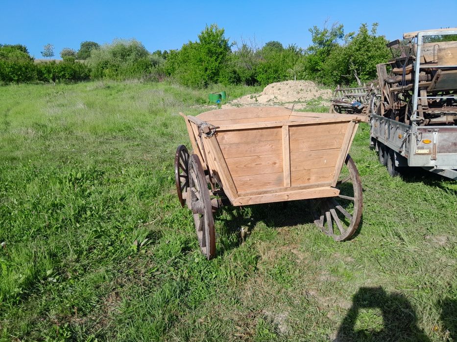 Căruță veche recondiționată in Germania fără probleme majore