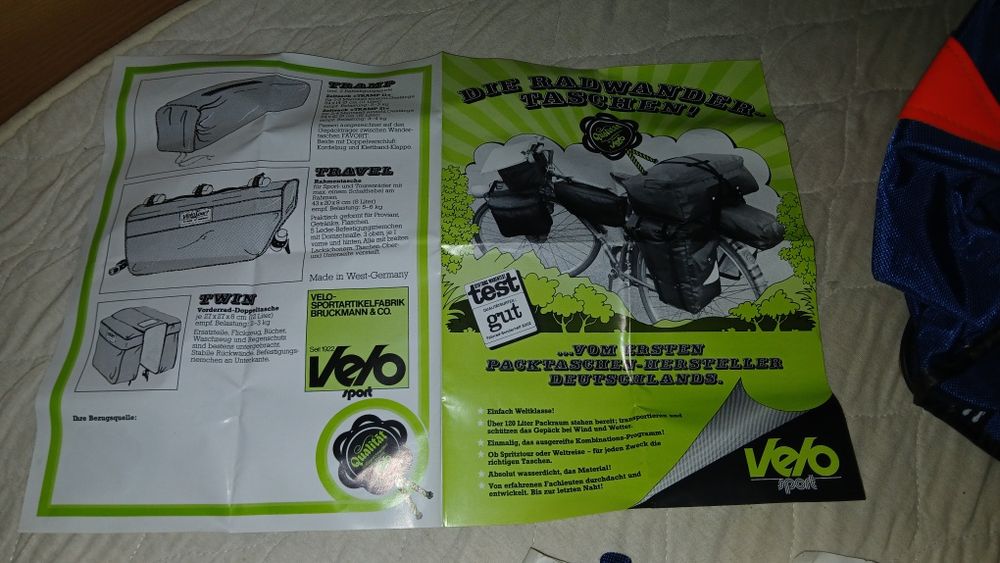 Дисаги за велосипед