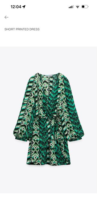 Нова рокля на зара Л размер