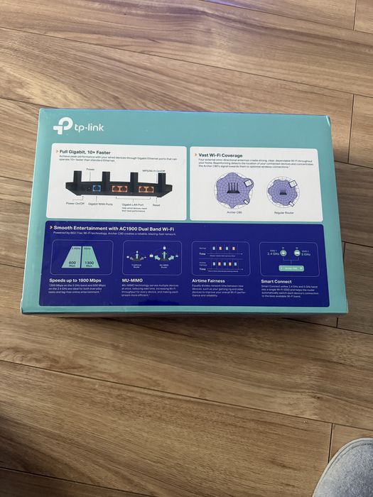 Router tp-link  AC-1900 Wi-FI Dual Band I MU-MIMO