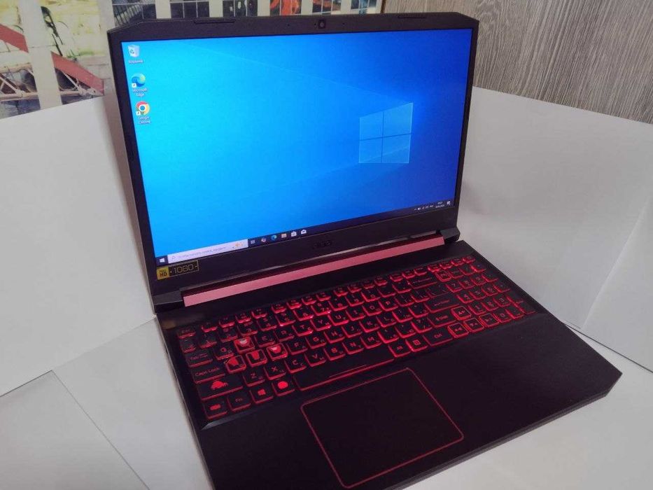 Игровой ноутбук Acer Nitro 5 (i5-9300H, GTX 1650, 16GB ОЗУ, NVMe SSD)