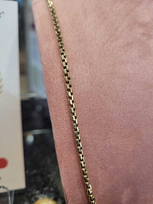 Lant aur 14K 13.57g 56cm (Iulius Mall)(B-46) Garantie 2 ani!