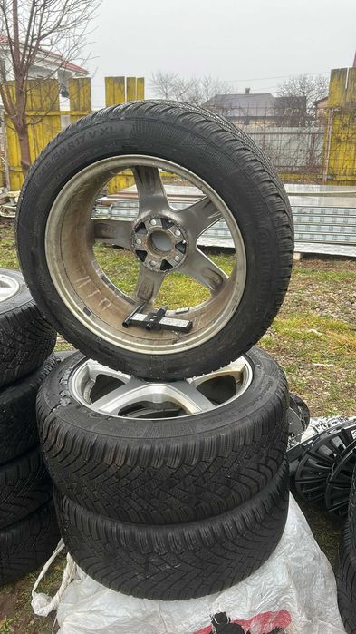 Jante aliaj cu anvelope 225/50R17 V XL 5x114.3