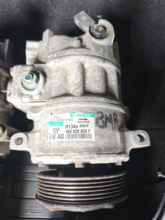 Compresor climă AC 1.9 tdi / 2.0 tdi Volkswagen Passat B6 / Golf 5 / Octavia 2 / Seat Leon / Audi A3 / Touran/ Eos