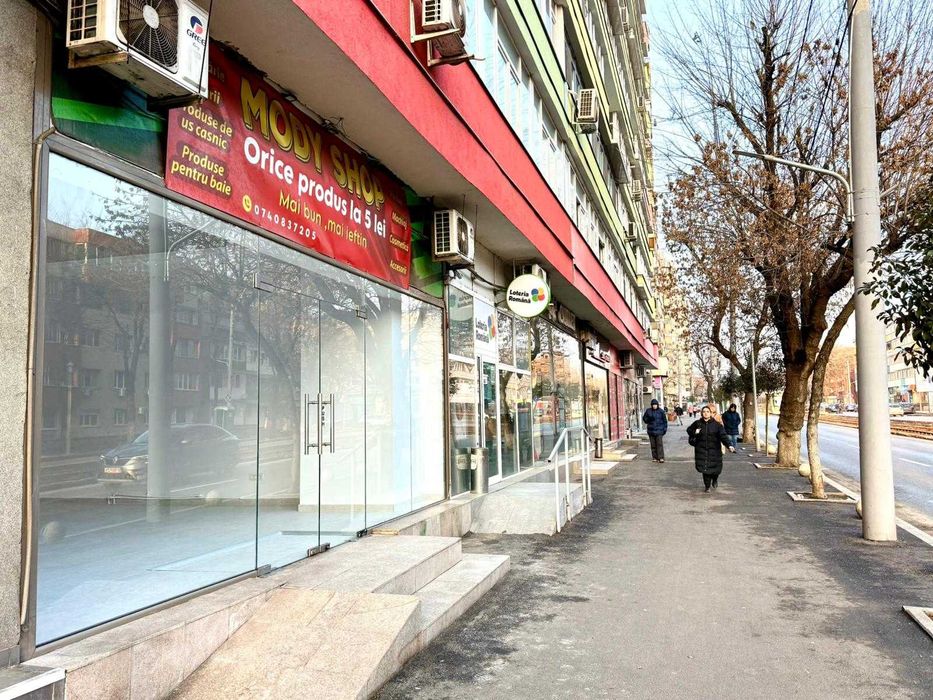 Spațiu comercial 130 mp – Șos. Alexandriei 92 – Acces stradal, vitrină