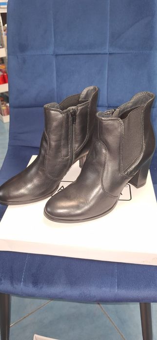 Botine elegante din piele , NOI !