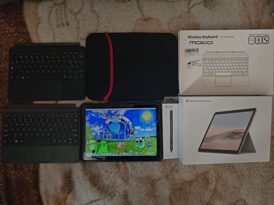 Microsoft Surface GO 2 Display Crapat