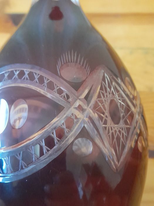 Ваза цветно стъкло