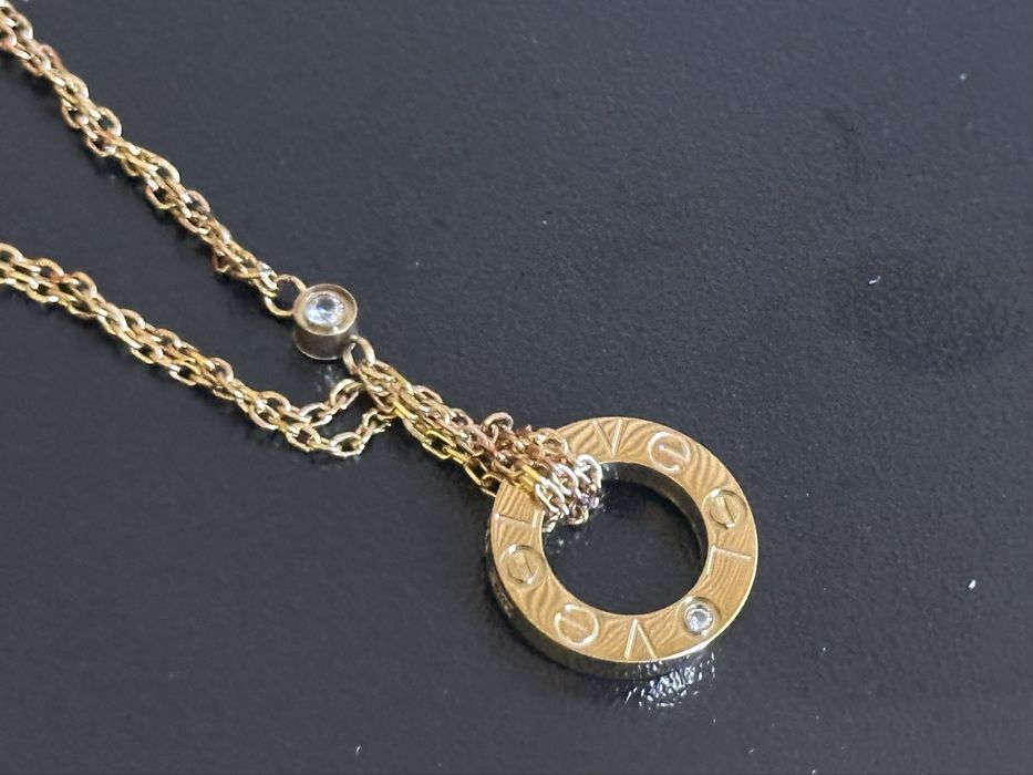 Дамско Колие с Висулка Cartier LOVE с опаковка и аксесоари